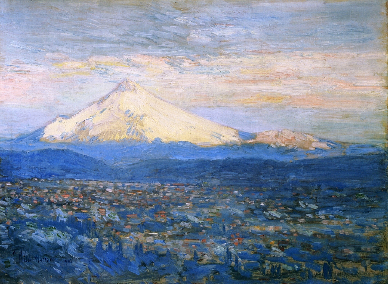 Childe Hassam - Mount Hood | Portland Art Museum